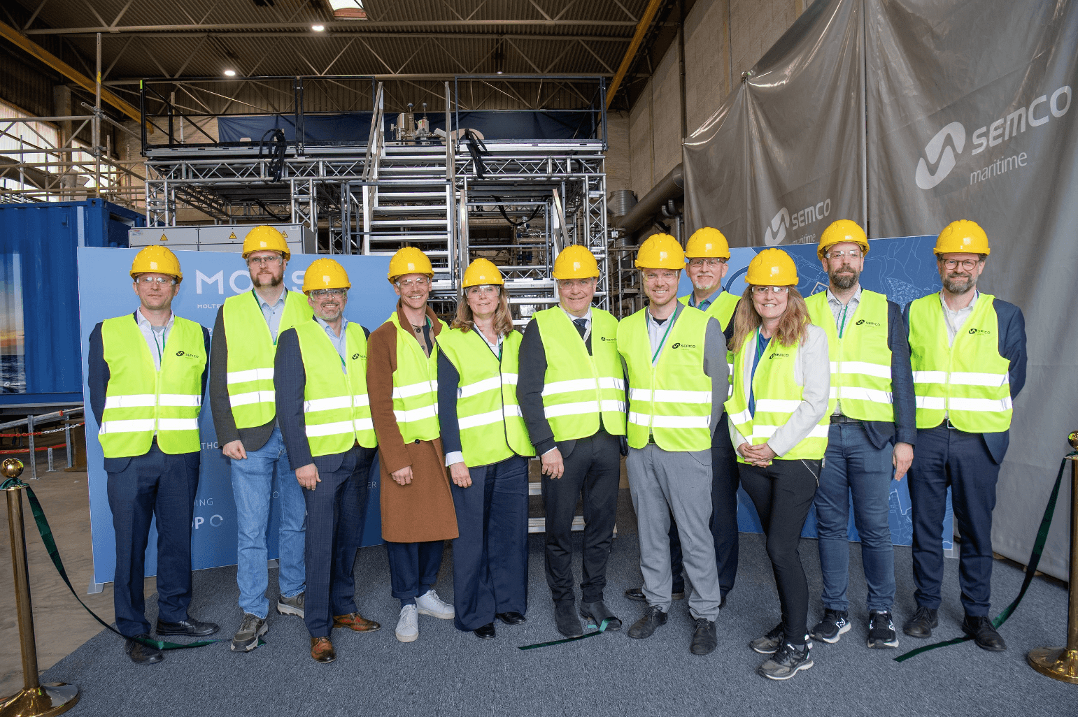 Partners of the project. Photo: Jonas Ahlstrøm.